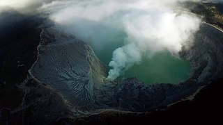 GoPro Shot Of A Volcanic Crater _ Video No 5 _ Drone Shots