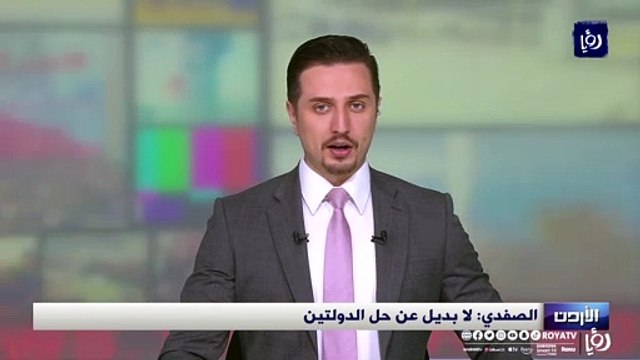 الصفدي: لا بديل عن حل الدولتين