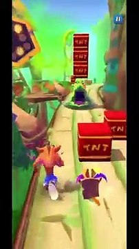 Oxide Lab Assistant Battle Run Gameplay On The Great Gate - Crash Bandicoot: On The Run! (S4 Boss)