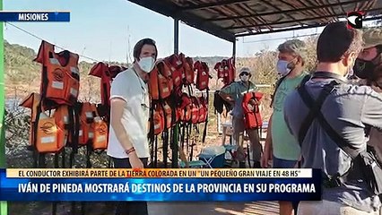 Iván de Pineda mostrará destinos de la provincia en su programa