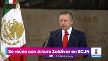José Luis Vargas se reúne con Arturo Zaldívar en la SCJN