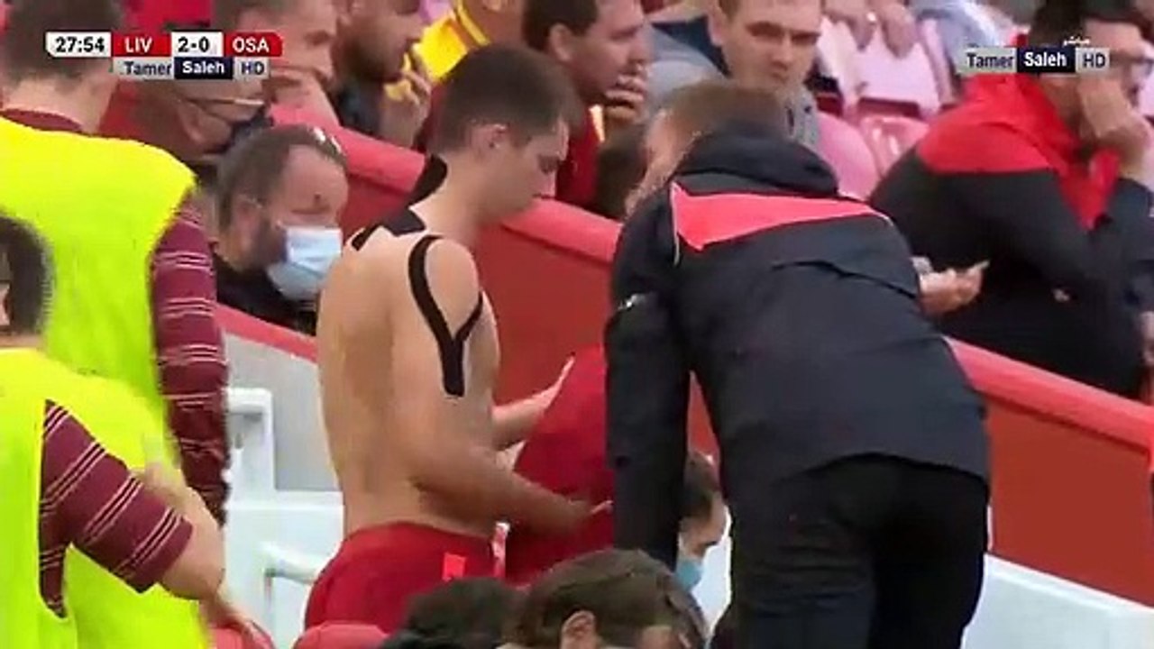 ملخص مباراة ليفربول واوساسونا 3-1 - اهداف مباراة ليفربول و اوساسونا اليوم - اهداف ليفربول اليوم720