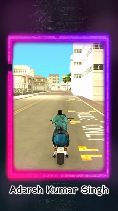Bike Stunt In GTA Vice City |Adarsh Kumar Singh |Tommy Vercetti|Dailymotion|