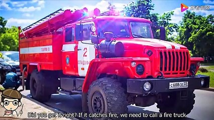 Classroom for entertaining and teaching: If a child is sick, which car should he call?