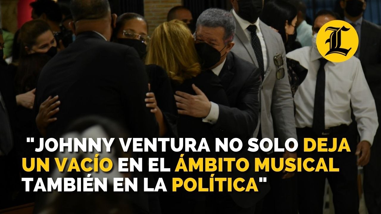 Leonel Fernández: "Johnny Ventura no solo deja un vacío en el ámbito musical también en la política"
