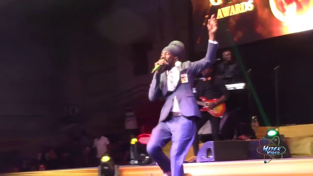 Sizzla @ reggae gold awards 2019