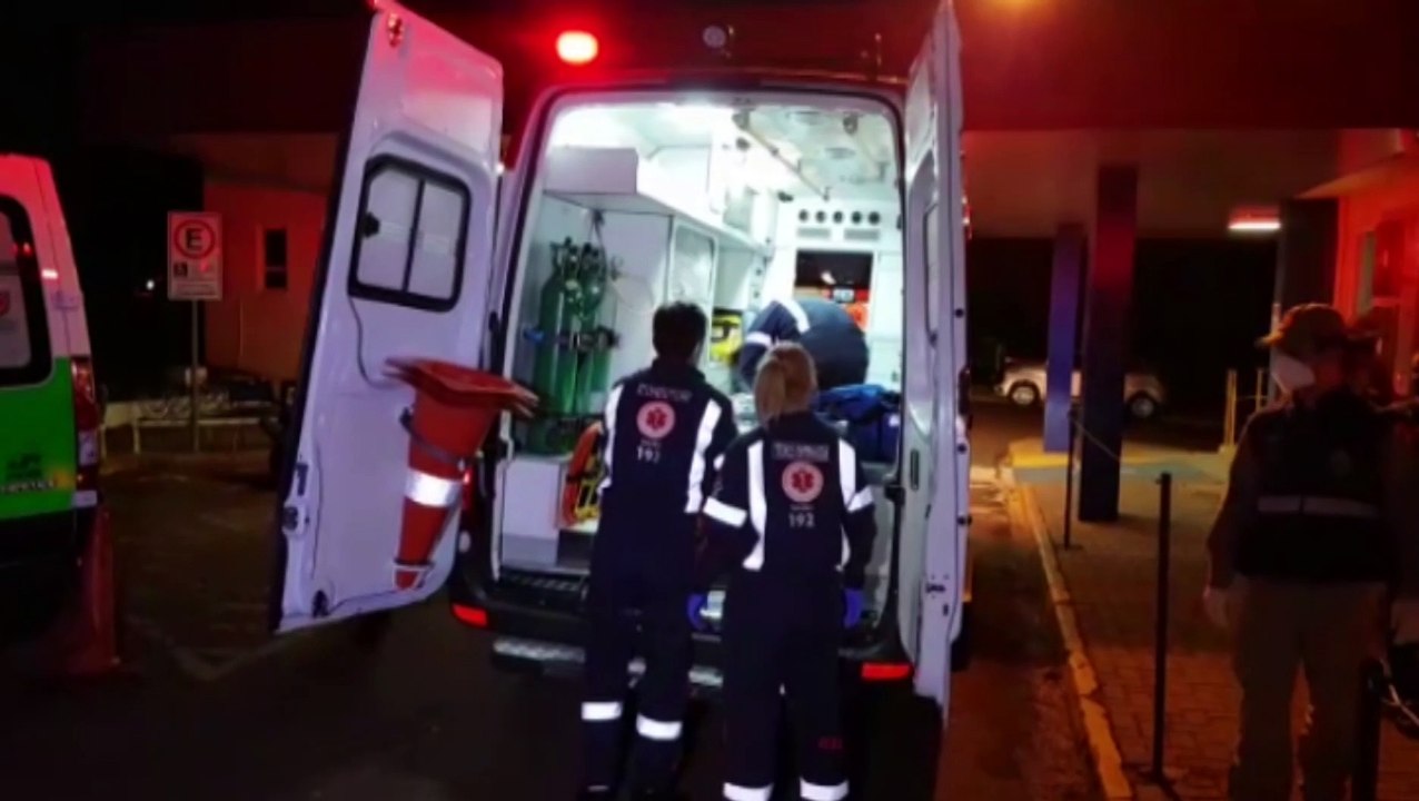 Acidente em Guaraniaçu: Homem com ferimentos moderados dá entrada no Hospital Universitário