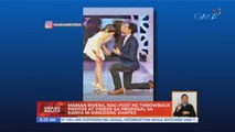 Marian Rivera, nag-post ng throwback photos at videos sa proposal sa kanya ni Dingdong Dantes | UB