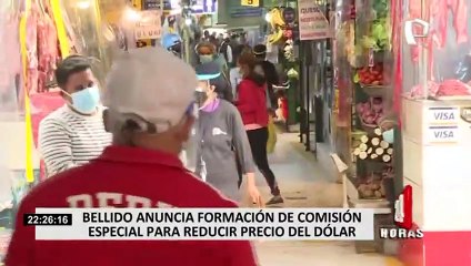 Guido Bellido anunció que el gobierno creará una comisión para analizar el alza del dólar