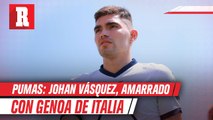 Pumas: Johan Vásquez, amarrado con Genoa de Italia