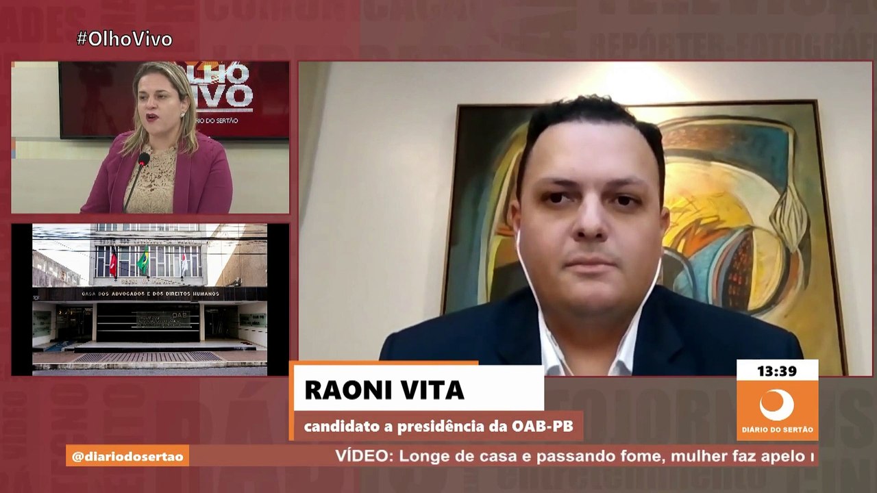 Raoni Vita encerra nossa série de entrevistas com candidatos da OAB-PB; conheça suas propostas