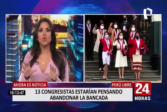 Perú Libre: 13 congresistas estarían pensado abandonar la bancada