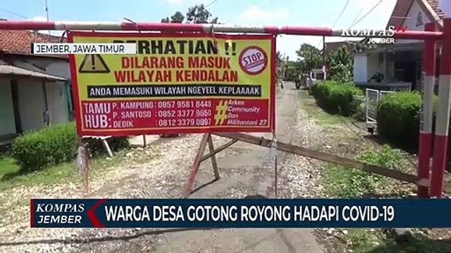 Warga Desa Gotong Royong Hadapi Covid-19, Dirikan Dapur Umum Mandiri