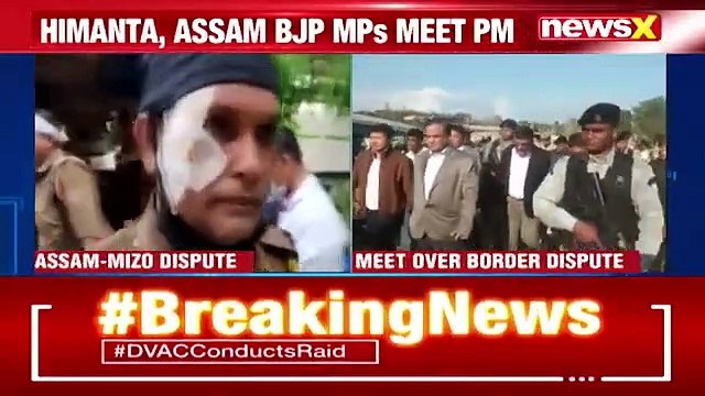 Assam-Mizoram Border Row Assam CM Meets PM Modi, HM Shah NewsX