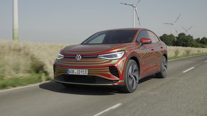 Volkswagen ID.5 GTX Covered car Driving Video