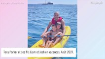 Tony Parker et Alizé Lim : maillots de bain assortis et câlins à Saint-Tropez