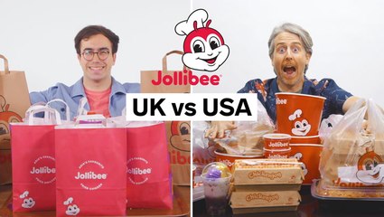 US vs UK Jollibee | Food Wars