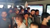 14 kişilik minibüsten 28'si kavaçak 30 Suriyeli çıktı
