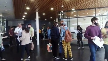 A-level results day at Harton Academy