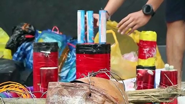 Peracik Petasan Balon Udara Diringkus Polisi