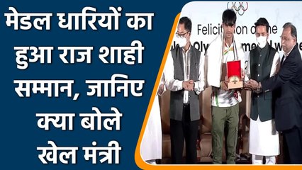 Anurag Thakur Said on behalf of Indians, I would like to congratulate our Olympians | वनइंडिया हिंदी