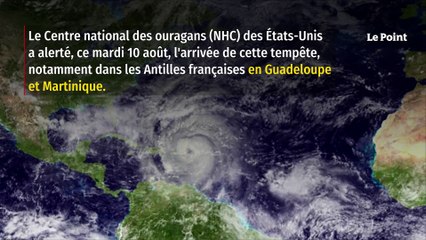Une possible tempête tropicale menace la Guadeloupe et la Martinique