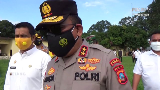Kapolda Sumatera Utara Beri Arahan Percepatan Penanganan Covid-19 di Simalungun