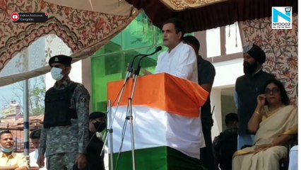 Rahul Gandhi demands restoration of full statehood to Jammu and Kashmir