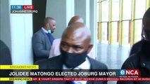 Jolidee Matongo elected Joburg mayor