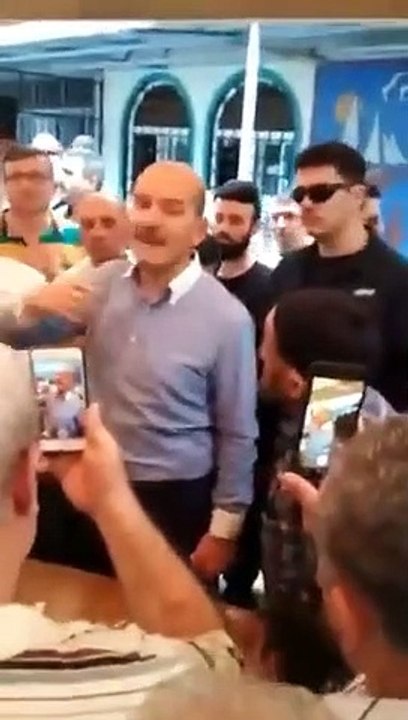Soylu ile yurttaşın 'Suriyeliler' tartışması gündem oldu: "Bak kardeş..."