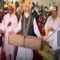 Chhattisgarh CM Bhupesh Baghel Attends World Tribal Day Celebrations At CM's Residence In Raipur, Watch Video.