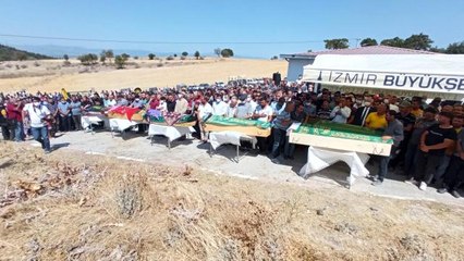 Son dakika 3. sayfa: İzmir'de kazada ölen 6 kişiye acı veda