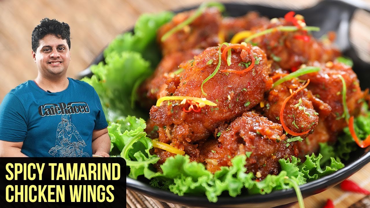 Spicy Tamarind Chicken Wings | How To Make Tamarind Chicken Wings | Starter Recipe by Prateek