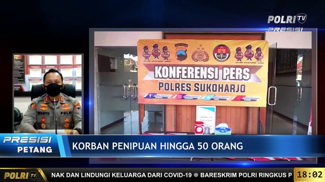 Live Dialog Bersama Kapolres Sukoharjo AKBP Wahyu Nugroho Setyawan terkait Kasus Penipuan Masuk CPNS