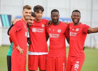 Sivasspor'da, Dinamo Batumi maçı hazırlıkları sürüyor