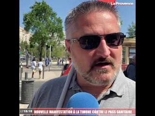 Marseille : des soignants manifestent devant l'hôpital de la Timone contre le pass sanitaire