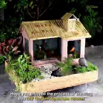 DIY amazing making cementry garden aquarium garden house aquarium decoration ideas at home