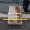 diy basic wooden bookshelf – Simple Wood Projects  The Home Depot