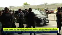 Messi verlässt Barcelona in Richtung Paris
