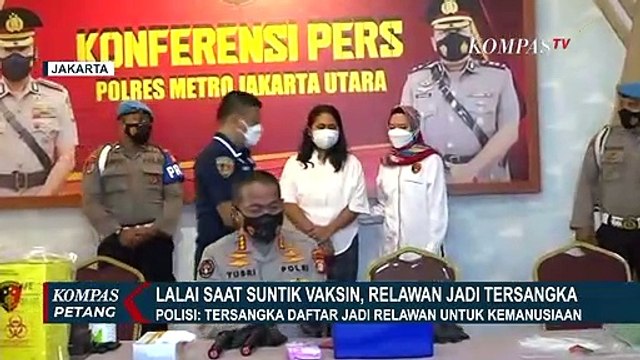 Usai Ditetapkan Jadi Tersangka, Pelaku Suntik Vaksin Kosong Minta Maaf dan Akui Kelelahan