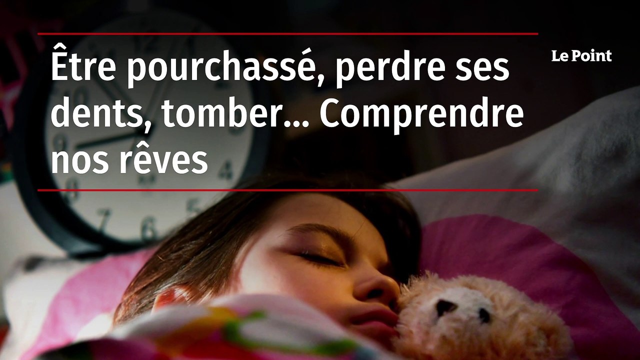 Être pourchassé, perdre ses dents, tomber… Comprendre nos rêves