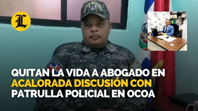 Quitan la vida a abogado en acalorada discusión con patrulla policial en Ocoa