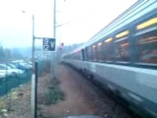 Départ de la BB16039 en voyage avec son cic