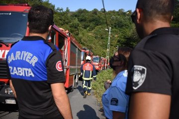 Son dakika haberleri | Sarıyer'de ormanlık alanda yangın