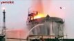 İran’da petrokimya tesisinde yangın çıktı