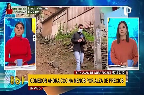 SJM: reducen ración de alimentos en ollas comunes por alza de precios