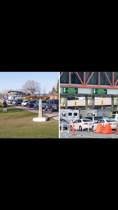 There Were Huge Lineups At Canada’s Borders Yesterday & One Was 7 Hours Long (VIDEO)
