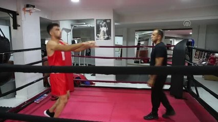 Genç boksörün hedefi milli formayı terletmek