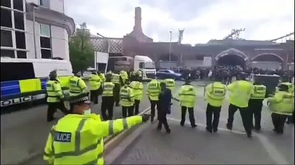 Protestos Manchester United