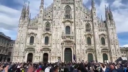 Festejos piazza Duomo